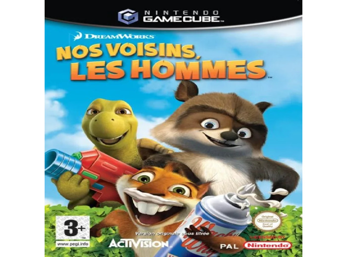 Jeu Game Cube Gc Nos Voisins, les Hommes (over The Hedge)