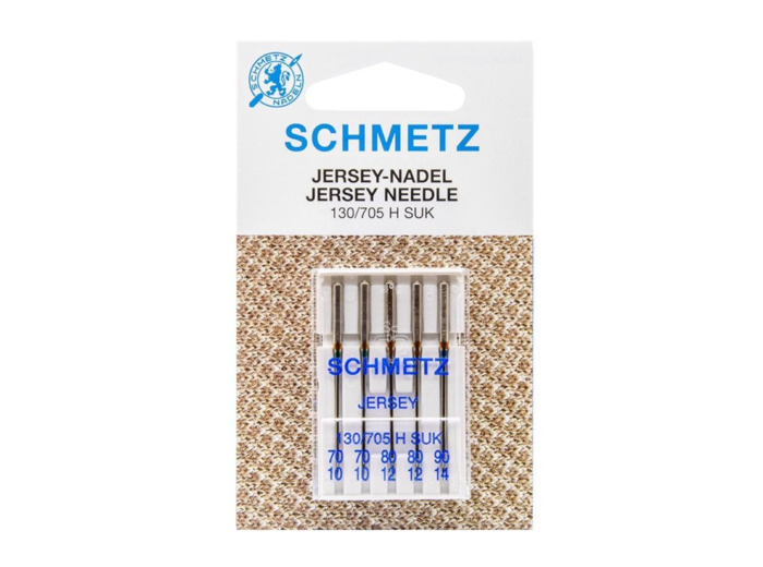 Schmetz - Set 5 Aiguilles Jersey Assorties