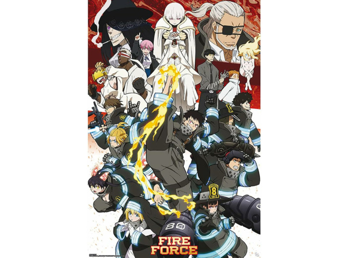 [POSTER] FIRE FORCE - Poster Maxi 91,5x61- Key art saison 2