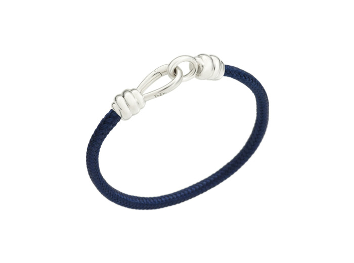 Bracelet Dodo Nodo en coton et argent