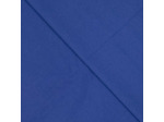 Fibre Mood - Tissu Toile de Coton  Fine "Barbara" Uni Couleur Bleu Roi
