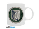 [MUG] ATTACK ON TITAN Mug 320 ml Bataillon d'exploration