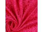 Sélection Coup de Coudre - Tissu Jacquard de Viscose Léopard Uni Fuchsia