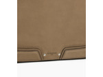 Grand sac bandoulière Ella en cuir lisse et nubuck