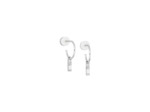 Boucles d'oreilles pendantes Murat Façades en argent rhodié et oxyde de zirconium