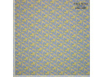 Fibre Mood - Tissu Seersucker “Kate" en Coton à Motif Petites Fleurs Jaunes et Violettes - coupon 3 m