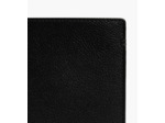 Petit portefeuille vertical zippé 2 volets Lucien en cuir grainé