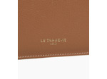 Porte cartes zippé Albertine en cuir grainé