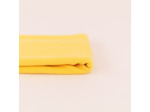 See You at Six - Tissu Jersey Bord-Cotes Uni Couleur Jaune Millefeuille