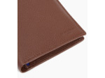 Grand portefeuille vertical zippé 2 volets Charles en cuir grainé