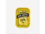 Sardines sans arêtes à l'huile d'olive et citron 115g