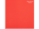 Fibre Mood - Tissu Jacquard de Viscose Satiné "Elvira" Couleur Rouge Aux Fines Rayures