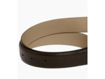 Ceinture homme avec boucle rectangle en cuir grainé
