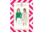 Maison Fauve - Patron Couture Femme Robe "Tribeca" du 34 au 52