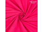 Fibre Mood - Tissu Popeline de Coton Lavé "Elvira" Uni Couleur Framboise