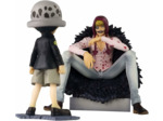 [EXCLU WEB] One Piece - Figurines Corazon & Trafalgar Law Excellent Model Portrait Of Pirates Limited Edition 1/8
