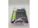 Pavé numérique USB Slim noir