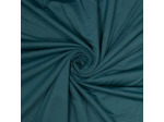 Fibre Mood - Tissu Jersey de Bambou  Uni Couleur Petrol