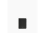 Portefeuille vertical zippé Lucien en cuir signature T