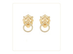 Boucles d'Oreilles Mini Lion