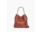 Grand sac seau Louise en cuir grainé