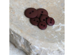 Atelier Brunette - Bouton Classique Matte Rust/Crispy Brownie - 15 mm