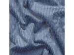 Sélection Coup de Coudre - Velours Côtelé Lavé Extensible – Bleu Jeans – Côtes Moyennes 4 mm