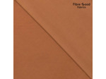 Fibre Mood - Tissu Aspect Tencel en Viscose Melangé  "Nova" Uni Couleur Caramel - coupon 2 m