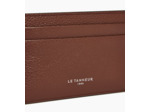 Porte cartes Emile en cuir grainé