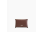 Pochette enveloppe en cuir grainé