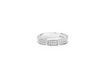 Bague Murat Les Pavés en argent rhodié et oxyde de zirconium