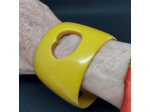 Bracelet résine jaune 24-260
