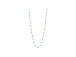 Collier Gigi Clozeau Classique en or jaune et résine aqua, 42cm