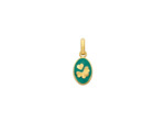 Médaille Arthus Bertrand Ma Mini Médaille Trèfle en or jaune, 10 mm