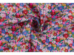 Liberty Of London - Tissu batiste de coton "Libby" Rose Fluo