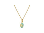 Pendentif Arthus Bertrand Ma Mini Médaille en or jaune