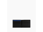 Porte cartes horizontal moyen modèle avec poche billets Martin en cuir lisse