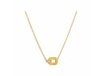 Collier Arthus Bertrand Ruban en or jaune polie et diamants