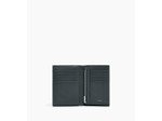 Portefeuille vertical moyen modèle zippé 2 volets Lucien en cuir grainé