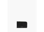 Porte cartes zippé Albertine en cuir grainé