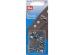 Prym - Boite 8 Rivets Tubulaires Coloris Argent avec Outil de Perçage (9 mm)