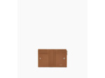 Petit portefeuille vertical zippé Lucien en cuir grainé