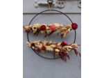 Couronne de fleurs séchées - moyenne