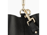 Sac seau Louise en cuir grainé