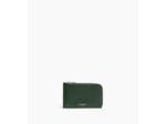 Porte cartes zippé Albertine en cuir grainé