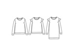 Ikatee – Patron Enfant Sweat ou Robe "Jasmin" de 3 à 12 ans