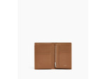 Portefeuille vertical moyen modèle zippé 2 volets Lucien en cuir grainé