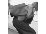 Sac cabas moyen modèle Hortense en cuir grainé double face
