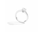 Solitaire Recarlo Anniversary en or blanc et diamants