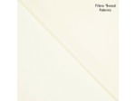 Fibre Mood - Tissu Toile de Coton Et Tencel "Fulki" Uni Couleur Blanc Cassé